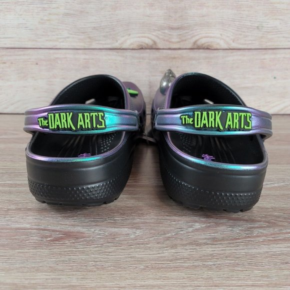 NEW Crocs X Harry Potter Classic Clogs Men's Size 12 Voldemort GLOW IN THE DARK - Picture 8 of 12